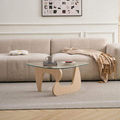 Tables basses avec plateau en verre