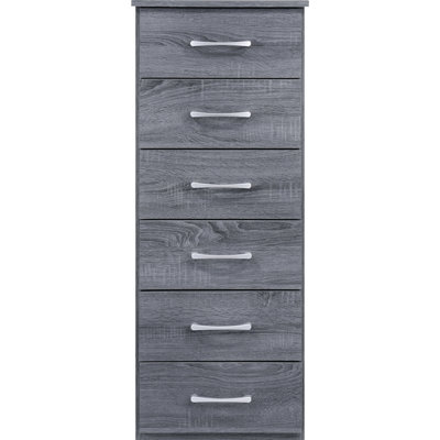 Coffre à linge gris - Glory Furniture G023, H 46 po x l 18 po x P 16 po, produits en bois de qualité, glissières à tiroir fiables, ravissant