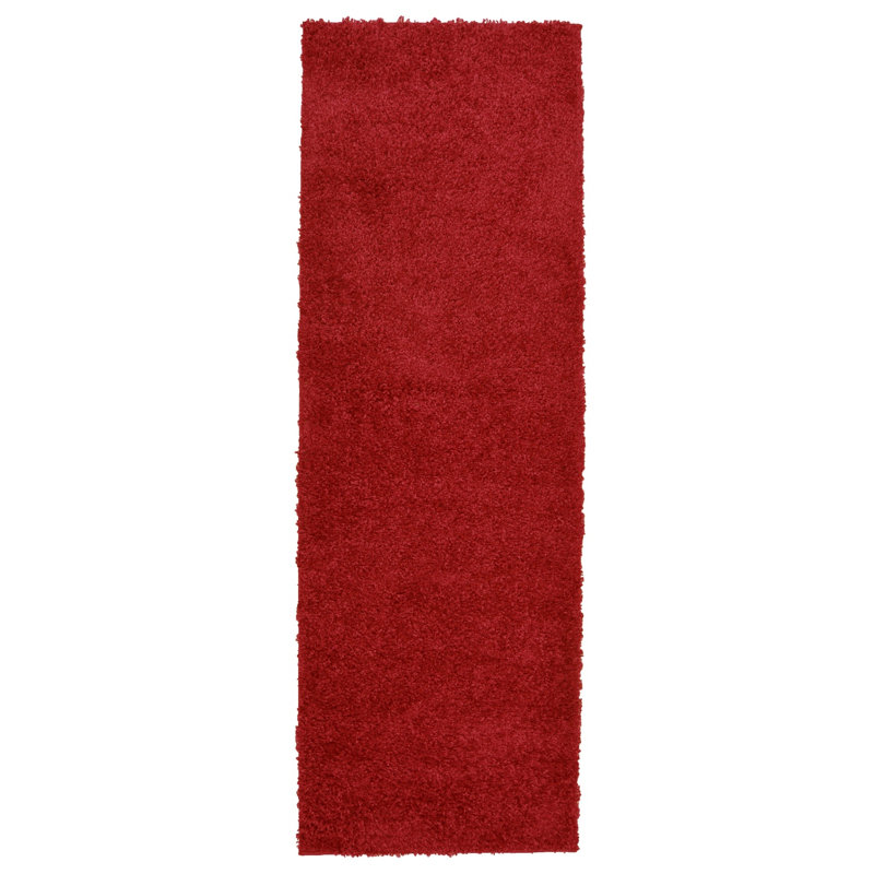 VENUS SHAGGY RED, Runner 67 x 200 cm