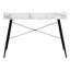 Modern Computer Desk With Hutch-706627272