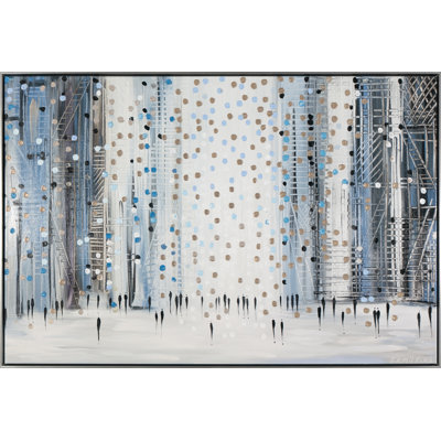 City Scene Print by Ekaterina Ermilkina