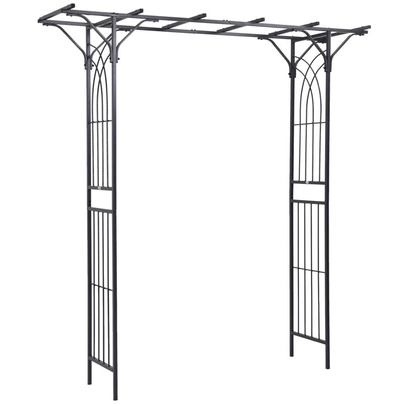 Arche de jardin en métal Outsunny