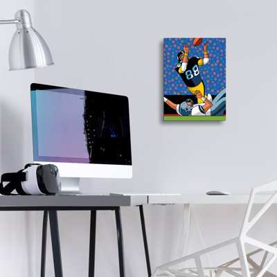 Epic Art 'Lynn Swann Super Bowl Catch' By Ron Magn " Lynn Swann Super Bowl Catch " by Ron Magnes