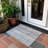 Rambrij Washable Abstract Indoor / Outdoor Rug-1375410775
