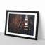 Wooden Electric Guitar - Picture Frame Painting Print-56739855-56739856
