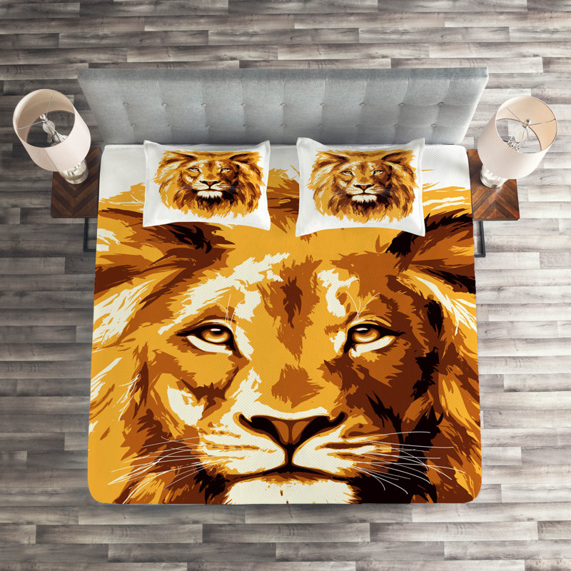 Eclectic Coverlet, King Bedspread + 2 Shams