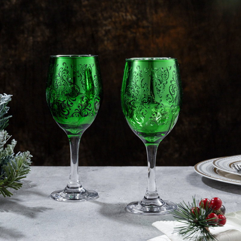 295.7ml Drinking Glass, Green