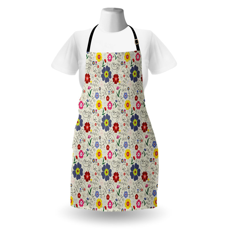 Tablier floral
