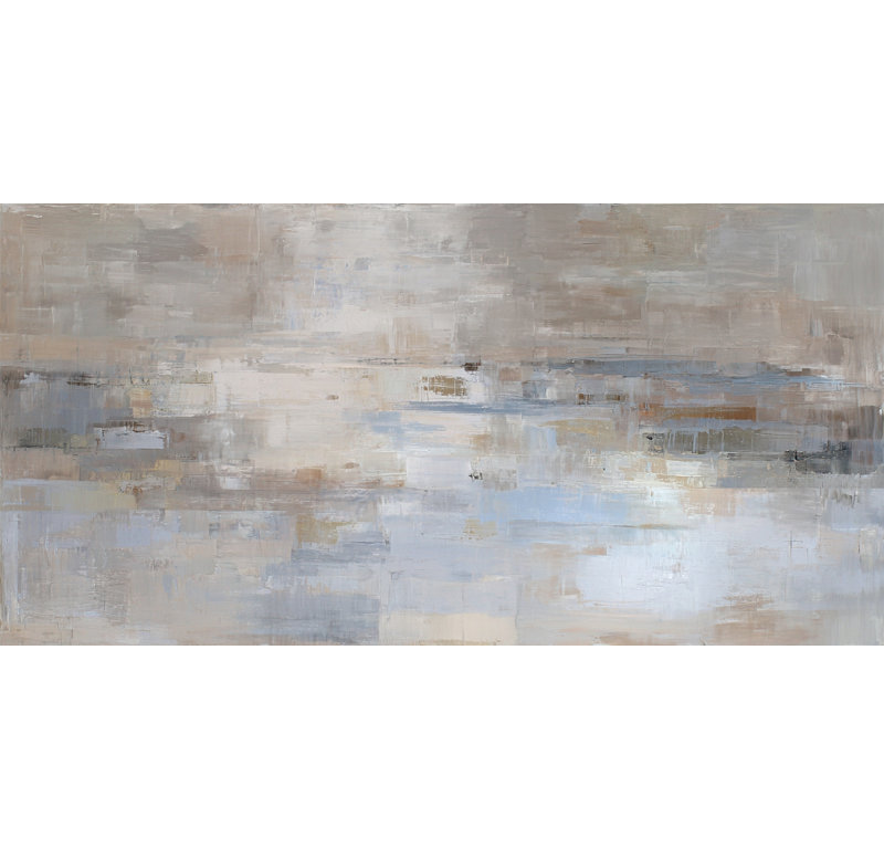 Art mural sur toile Quiet Shoreline, L 40 po x H 20 po x P 1,5 po