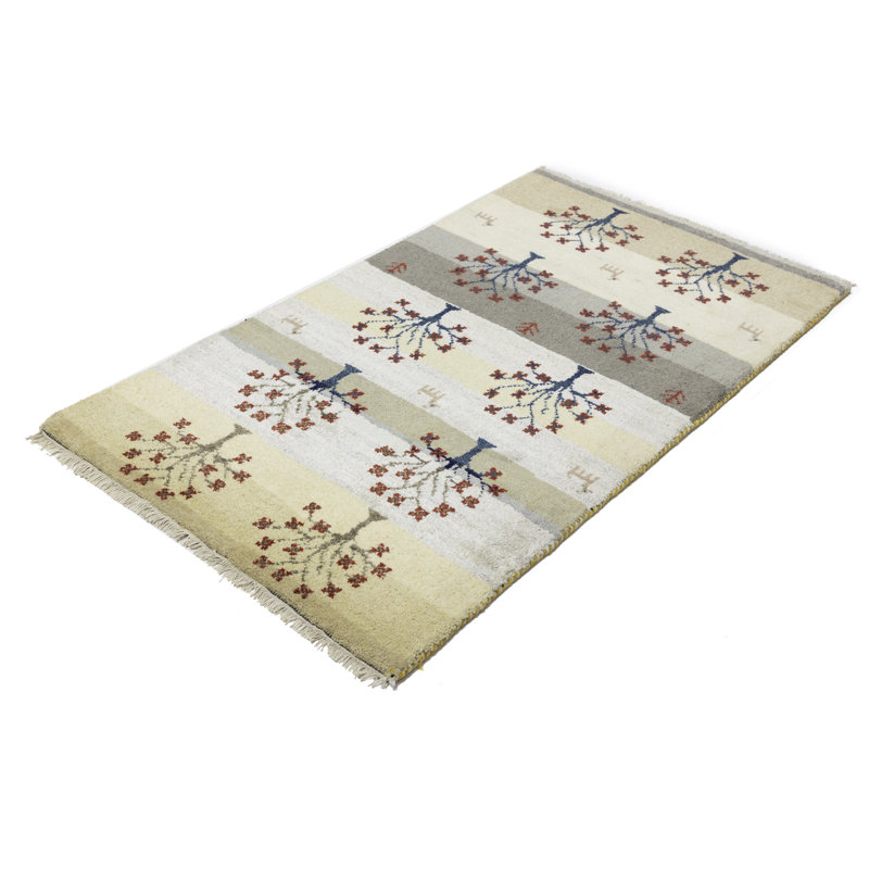 Maisy-May Wool Floral Indoor Rug