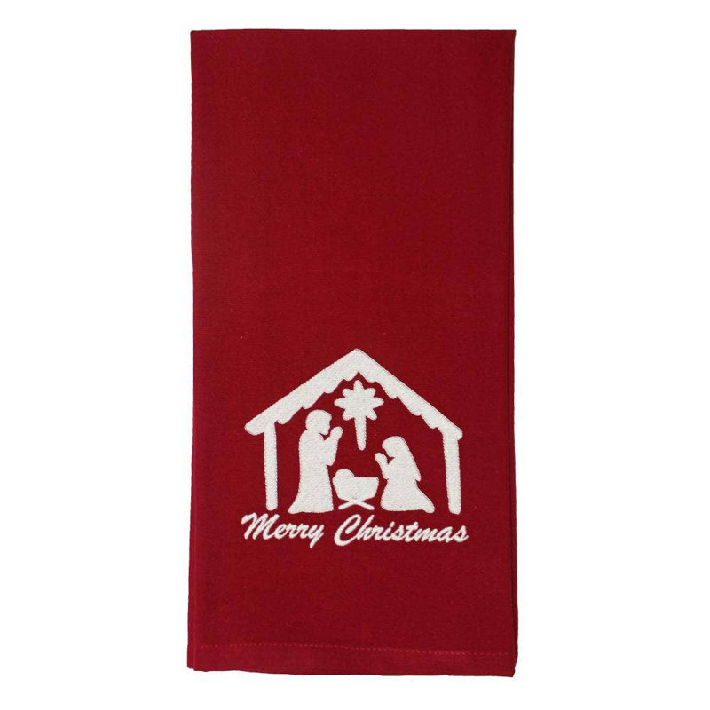 C Nativity Towel
