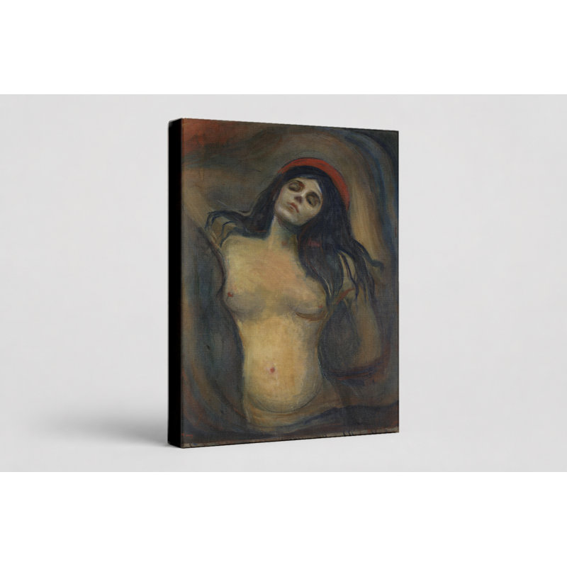 Madonna (1894) - Portrait, art mural sur toile, 14" W x 11" H