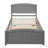 Twin Size Platform Bed With Trundle-374753186