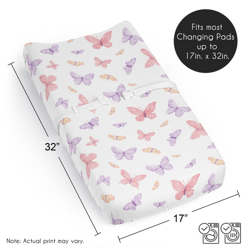 Matelas à langer en microfibre 33 L Butterfly
