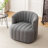 Bryonie Upholstered Swivel Barrel Chair-924692991