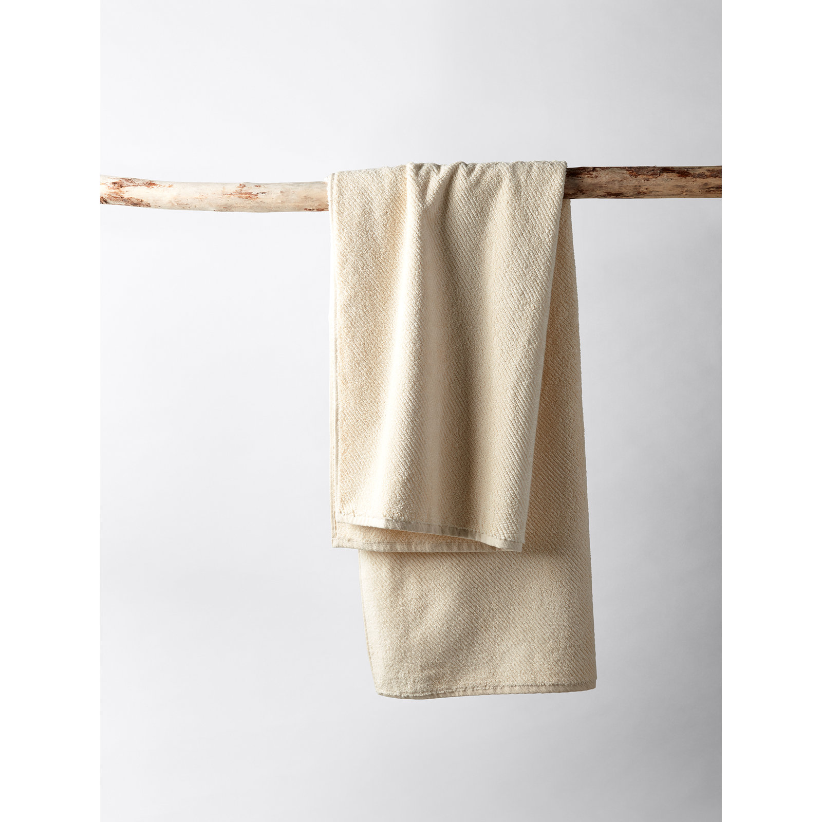 Air Weight Organic Bath Towel, Natural
