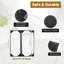 Paquet de 5 couvercles de menu WeChef 4,25 po x 11 po