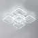 Ruprecht 5-Light 60cm Dimmable LED Semi Flush Mount Ceiling Light with Remote Control
