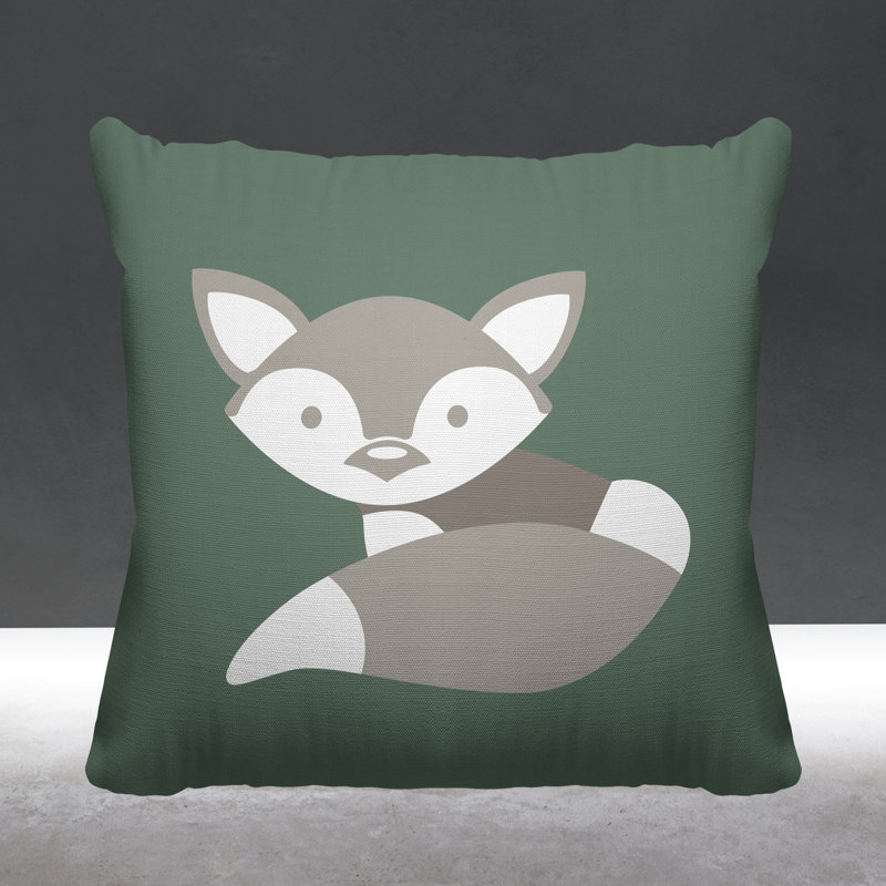 Coussin , Émeraude, H 19 po x l 19 po, Carré