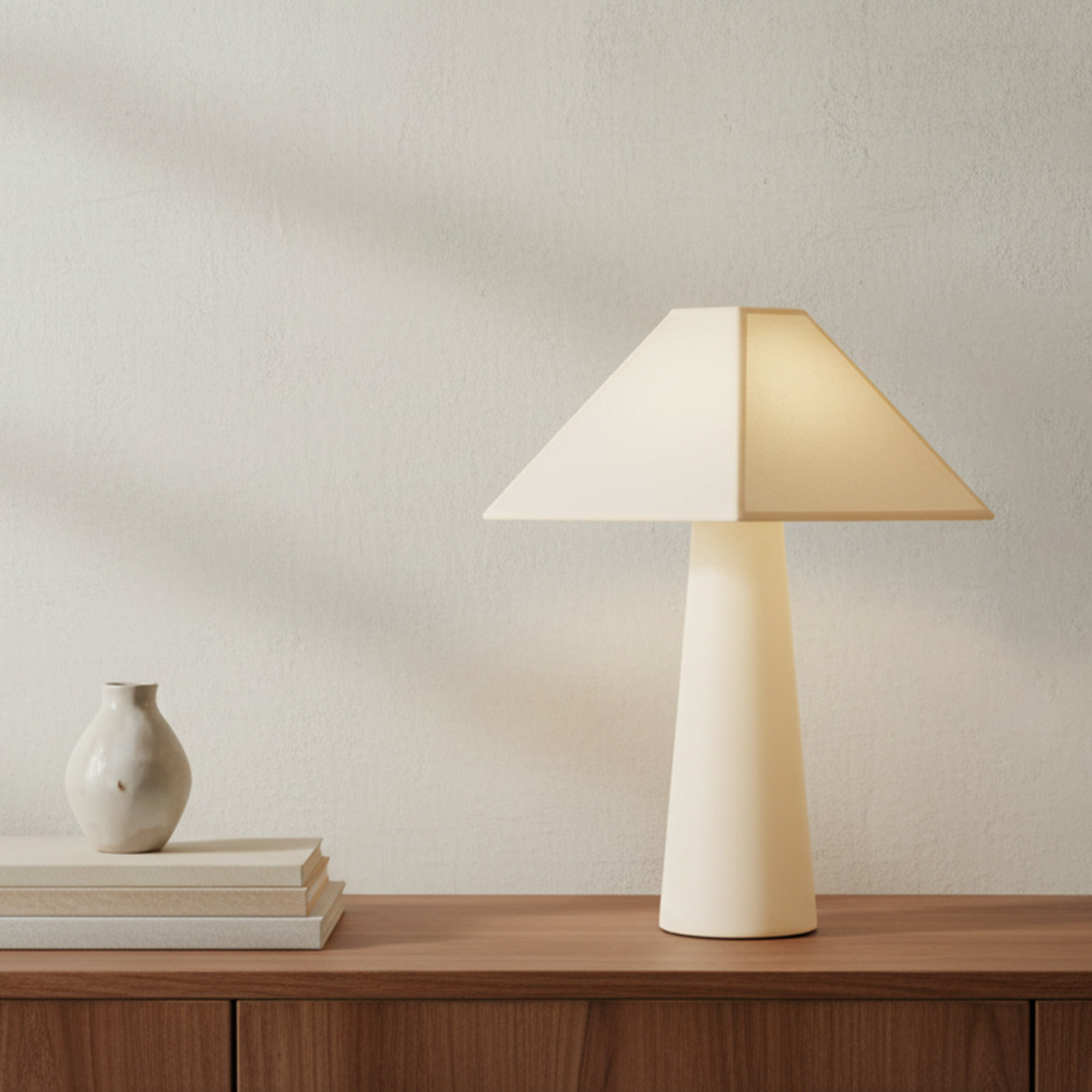 Table Lamp, Cream