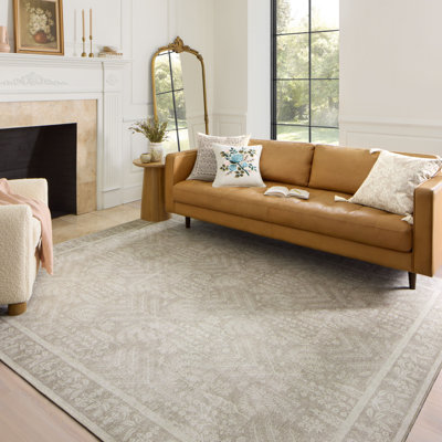 Rifle Paper Co. x Loloi Maison MAO-02 Bough Natural Rug