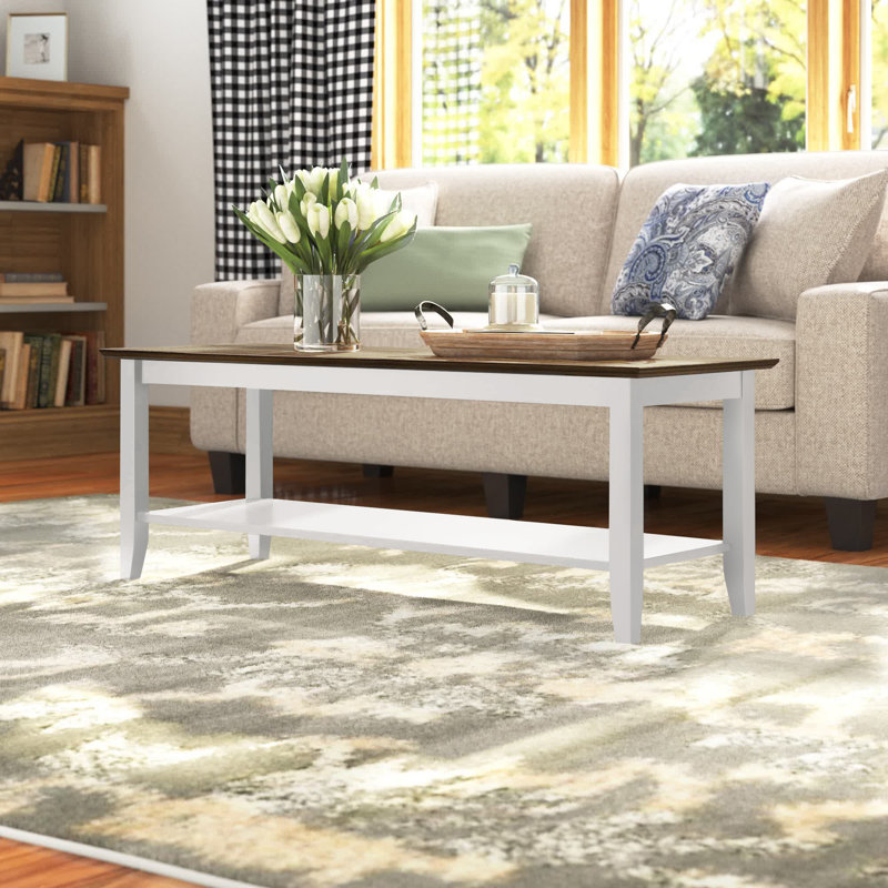 Table basse 4 pieds Carbin, Gris