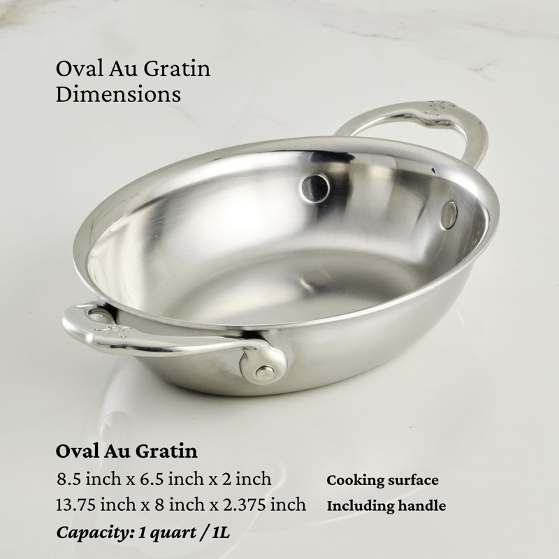 8" X 6" Au Gratin