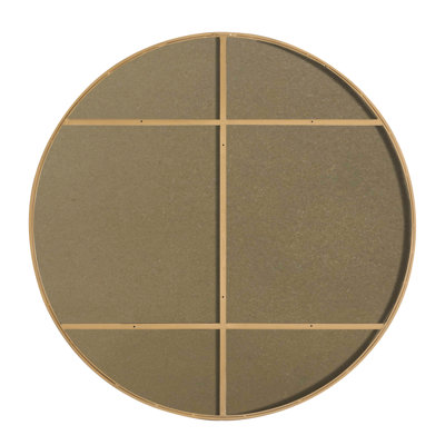 Sabine Metal Round Wall Mirror