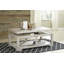 Table basse avec plateau relevable Fregine