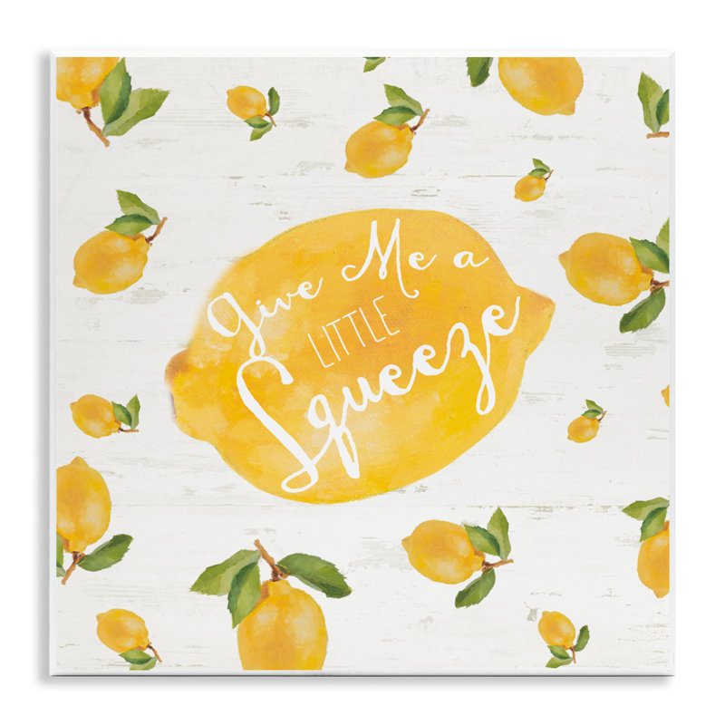 Give Me A Squeeze Wall Plaque, design by Lanie Loreth