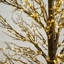 6 pi Arbre artificiel pré-éclairé avec 480 lumières DEL blanc chaud