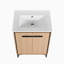 Meuble-lavabo simple avec comptoir Bronagh 24,02
