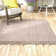 Fitzwater Natural Fiber Hand Woven Jute Striped Rug