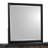 Frankie Aurelio Modern Ebony-Framed Dresser Mirror