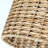 Lannister Rattan Semi Flush Mount