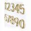 Numéro de maison à fixation flottante en aluminium H 5 po-64013438-69292973