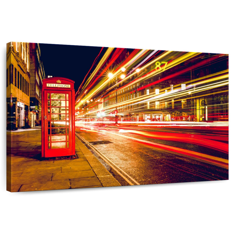 Nicci London Telephone Booth, 26" H x 39" W