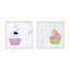 Cherry And Lime Cupcakes. Set Of 2 Print by Katy Montica-1420576832-1420576842