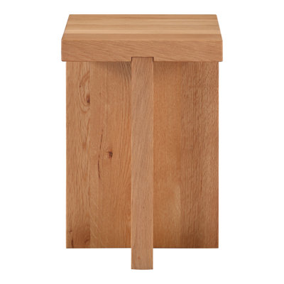 Solid Wood End Table