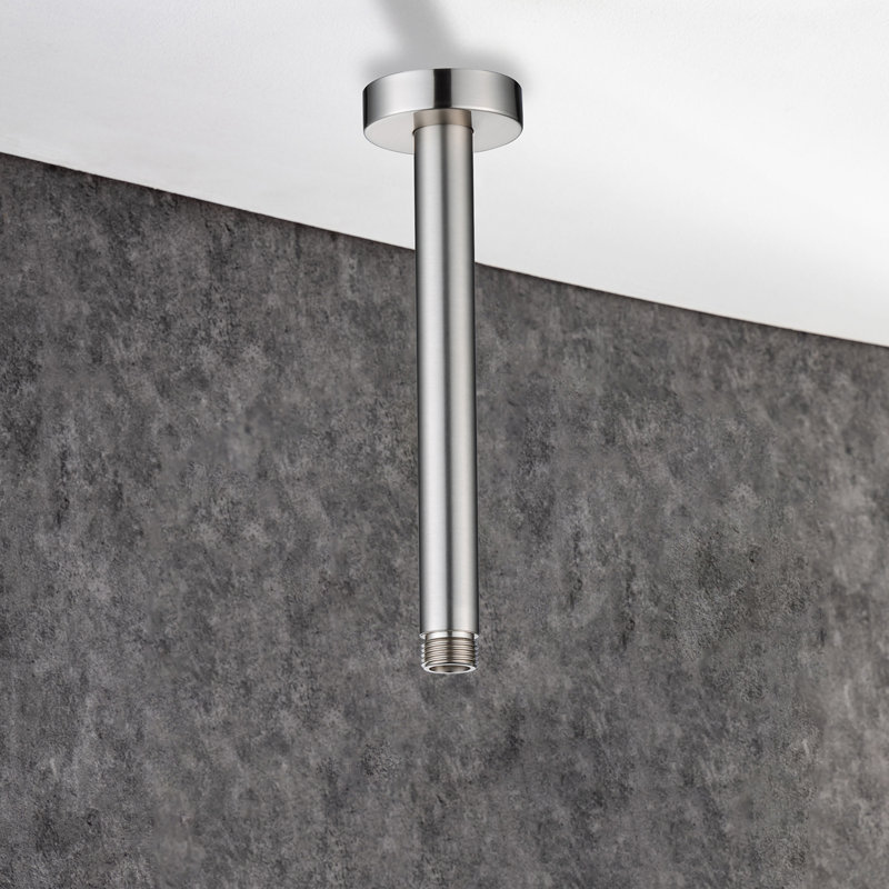 Bras de douche, Nickel brossé