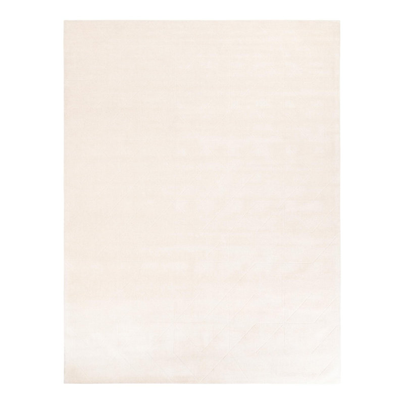 Cyndle Hand-Tufted Wool Geometric Area Rug, Rectangle 9' x 12'