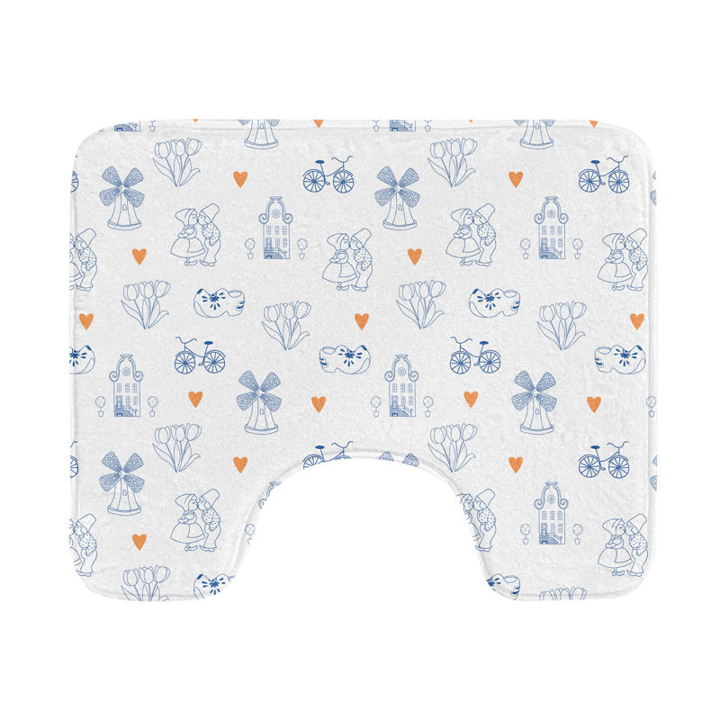 Tapis de salle de bain en U 20 po Dutch