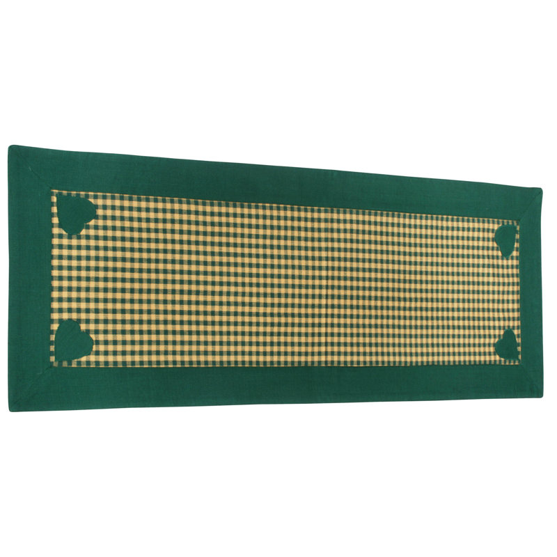 Largent Table Runner, Green, 33cm W x 92cm L