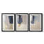 ABSTRACT Series cmxxi - impression encadrée sur mesure de qualité supérieure - 3 pièces-73949637-73949635