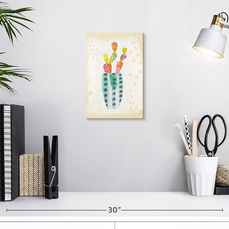 Harnek Collage Cactus I, H 12 po x l 8 po