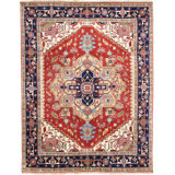 Serapi Hand Knotted Wool Oriental Area Rug
