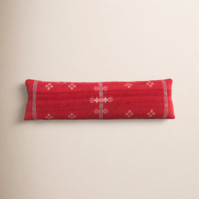 Ise 48" x 13" Wool Throw Pillow