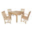 Windsor Outdoor 3 - Piece Teak Dining Set
