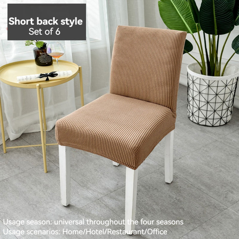 Housse pour chaise de salle à manger en polyester