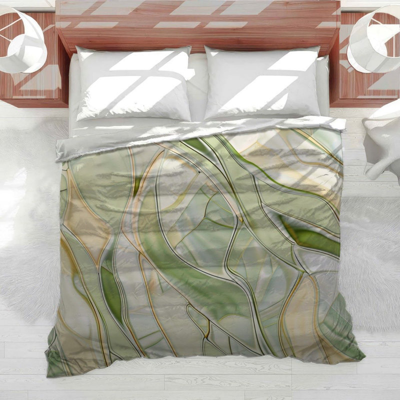 Twisted Ribbons Cool Contemporary Cotton Blend Comforter, Twin XL Comforter